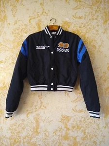 H&M Jacket Racing Vintage Youth 20 (XL) Short Trendsetter-Fits Like Adult Small - Picture 1 of 8