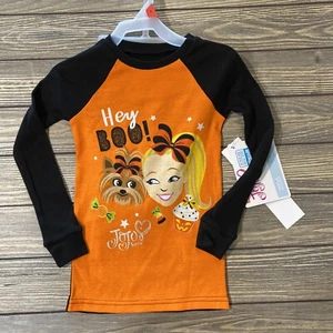 Nickelodeon Jojo Siwa Hey Boo Halloween 2 Piece Pajamas Size 4 - Picture 1 of 3