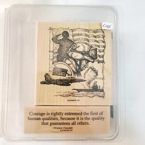 Stampin Up! Courage Stamp Set Of 2 - Picture 1 of 3