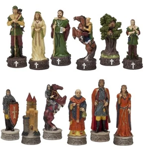 Robin Hood The Well Known, as Wealth Equalizer Chessmen Set - Picture 1 of 3