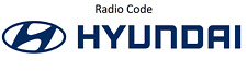 Hyundai Radio Code / Key Code Getz, Santa Fe, Sonata, Tucson i20 i30 etc.