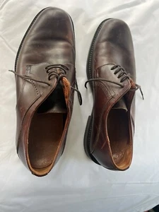 Johnston & Murphy Brown Dress Shoes Size 12 Exc Condition - Picture 1 of 6