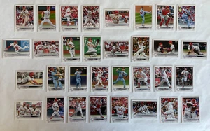 St. Louis Cardinals 2022 Topps Series 1 2 & Update Base Team Set 32 cards Pujols - Picture 1 of 1
