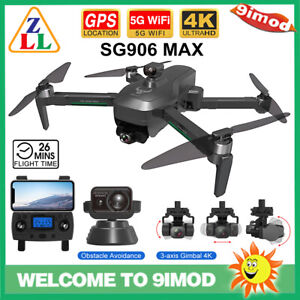 SG906MAX PRO2 GPS FPV Drone+4K Camera Obstacle Avoidance 3 Axis Gimbal RC Drone