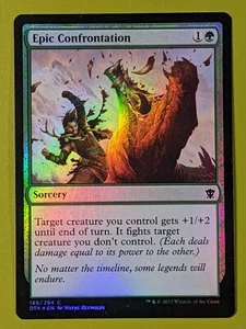 FOIL Epic Confrontation x1 Dragons of Tarkir 1x Magic the Gathering MTG - Picture 1 of 1