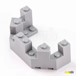 LEGO Gris Azulado Claro 6066 Castillo Torreta Superior 4x8x2 1/3 Kingdom Fortress Tower - Imagen 1 de 6