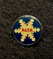 ALTA Ski Pin Badge UTAH Skiing Resort Souvenir Travel Lapel