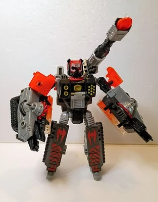 Boneco Transformers Beast Machines Tankor Mega Class Hasbro 1999 completo - Imagem 1 de 2