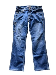 Ariat Rebar Jeans da falegname dritti a vita media donna 32R x 31” usati in ottime condizioni - Foto 1 di 5