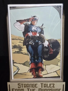 CAPTAIN AMERICA #1 1:200 Ratio PABLO VILLALOBOS VIRGIN VARIANT MARVEL 2025 - Picture 1 of 1