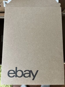 Lotto di 25: Busta Mailjacket in cartone 9" x 11,5" marca Ebay (senza imbottitura) - Foto 1 di 5