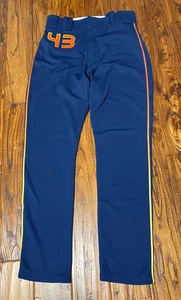 Pantaloni Lance McCullers 2022 Houston Astros Game usati indossati Space City MLB Auth #43 - Foto 1 di 7