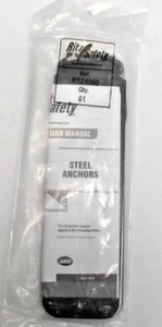 Ritz Safety Hinged Reusable Roof Anchor Steel RTZ4000 Black With Instructions - Picture 1 of 1