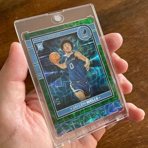 Jaylen Wells SSP /8 RC 2024-25 Panini NBA Hoops Green Scope 269 Grizzlies Rookie - Bild 1 von 7
