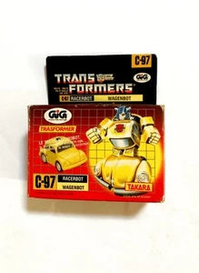 Transformers G1 GiG Bumblebee Wagen Bot Trasformer C-97 Racer Bot - Foto 1 di 12
