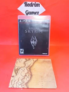 Elder Scrolls V Skyrim COMPLETO con Mapa Sony PS3 Videojuegos Fantasía - Imagen 1 de 3
