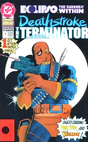 Deathstroke: The Terminator Annual #1 (1992) quase perfeito💥Marvel Comics💥 - Imagem 1 de 1