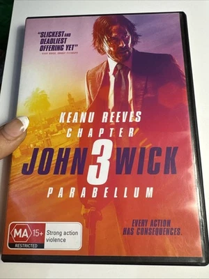 John Wick - Chapter 3 - Parabellum (DVD, 2019) Like New Free Postage - image 1 of 2