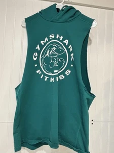 Gymshark Fitness Hombre Legacy Talla Grande Sin Mangas Sudadera con Capucha Brazo Caído Atlético - Imagen 1 de 6