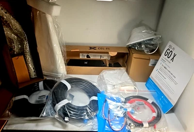 Cel-Fi GO X G32-2/4/5/12/13X cell phone Signal Booster – NEW – Factory Kit - Image 1 of 4