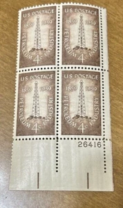 USA Scott #1134 Petroleum Industry Titusville PA Oil Well, 4c, 1959, MNH - Bild 1 von 1