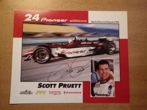 Signed Hero Card-SCOTT PRUETT, PIONEER RACING-Indycar/C.A.R.T.-Excellent Cond. - Picture 1 of 3