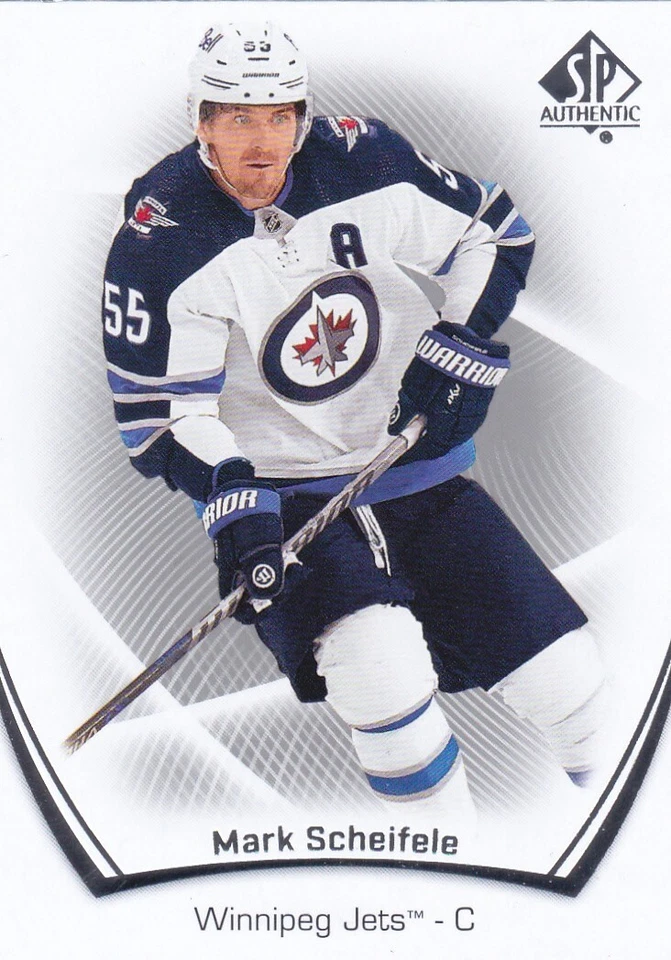 2021/22 SP AUTHENTIC..MARK SCHEIFELE..CARD # 86..JETS..FREE COMBINED SHIP - Image 1 of 1