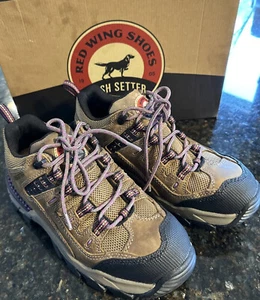 Irish Setter Red Wing Shoes OXFORD Safety Toe Work Hiker Women's 7 D 83202 NIB - Picture 1 of 10