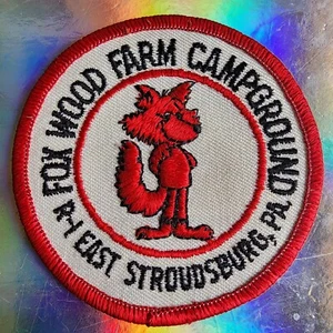 Vintage Foxwood Farm Campground Patch East Stroudsburg Pennsylvania PA campeggio - Foto 1 di 3