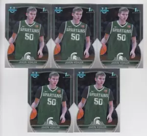 (5) Jaxon Kohler 2022-23 LOTE DE NOVATOS UNIVERSITARIOS BOWMAN CROMO #98 SPARTANS - Imagen 1 de 1