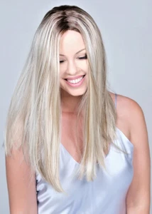 WANDERLUST WIG BELLE TRESS * BUTTERBEER BLONDE* HEAK OK LACE FRONT+PART $SALE$ - Picture 1 of 6