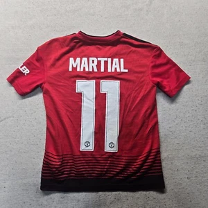 Adidas Martial 11 Manchester United Chevrolet Soccer Jersey Kohler Youth Medium - Picture 1 of 7