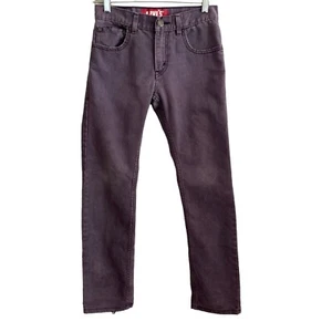 vintage levis 511 skinny jeans boys 12 26x26.5 purple stretch black label - Picture 1 of 10
