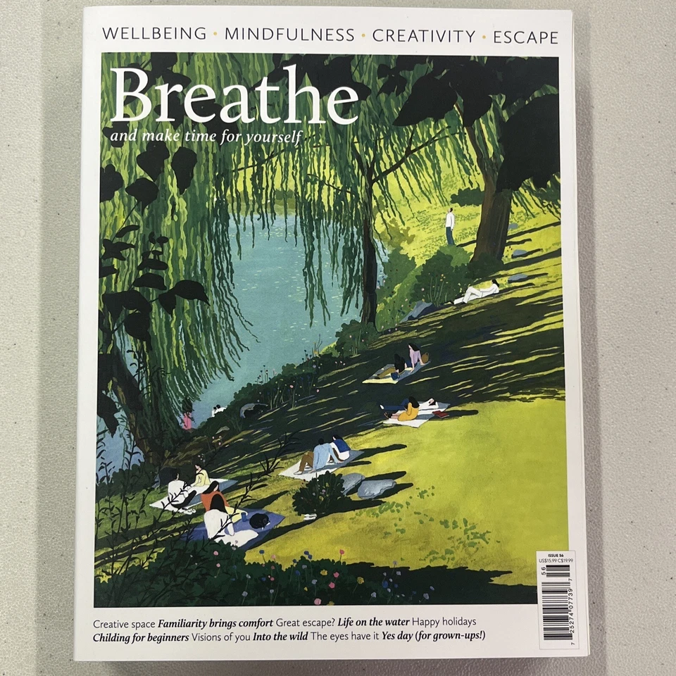 Breathe Magazine Book Issue 56 2023 Mindfulness Well Being Self Help Magazine - Image 1 of 1