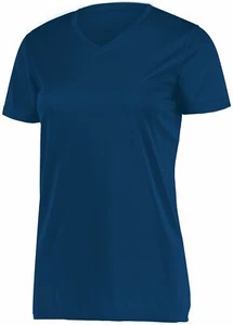 Augusta Sportswear 1790 Womens V-Neck Nexgen T-Shirt Moisture Wicking T Shirt - Picture 1 of 19