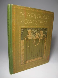 c. 1905 'MARIGOLD GARDEN' by GREENAWAY WARNE REISSUE FLOWER POETRY TEA PARTIES - Bild 1 von 7