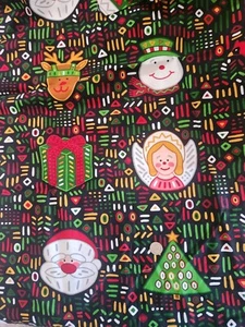 Andover Fabrics , Mota Xmas By Kathy Hall, For Museum Of New Mex. 44"x1 Yd - Picture 1 of 10