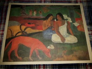 STAMPA - CORRIERE DELLA SERA - PAUL GAUGUIN - AREAREA - V. SGARBI - 34X43 CM - Imagen 1 de 3