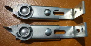 (2) Levolor LouverDrape Adjustable Zirlon Vertical Blind Bracket Hunter Douglas - Picture 1 of 4