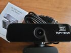 Topvision 2K Qhd Webcam With Microphone And Stand Plug And Play Streaming For...