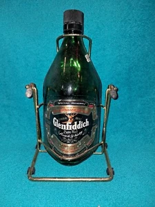 Empty Glenfiddich Vntg Special Reserve Single Malt Scotch 1.75 L Bottle w/stand - Picture 1 of 7