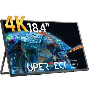 UPERFECT Tragbarer Monitor 18,4 Zoll 4K 3840x2160 Laptop Monitor PC Bildschirm - Bild 1 von 10