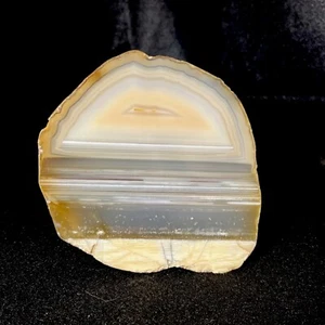 “Ocean Sunset”; una bellissima agata mezzo nodulo lucida 5x5x5” NO PREZZO DI RISERVA - Foto 1 di 11