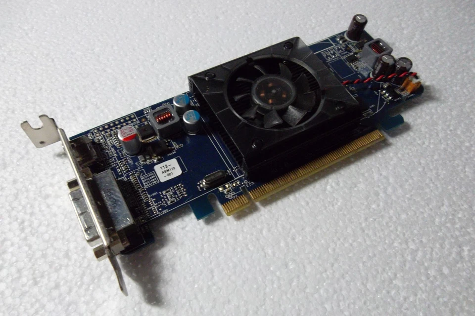 Dell ATI Radeon HD 4350 PCIe Graphics Card 512MB DDR2 DVI HDMI 64-Bit SFF P003P - Image 1 of 4