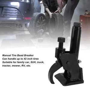 Tire Bead Breaker Manual Wheel Tire Press Claw Type Ring Removal Tool Tractornew - Picture 1 of 15