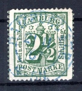 Hamburg 22b FARBE gest.+gepr. 120EUR (CA4410 - Bild 1 von 2