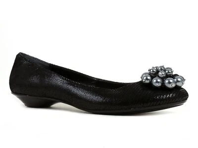 Женские туфли на танкетке Alfani Muse с принтом из черной змеиной кожи размер 7,5 M - Изображение 1 из 4