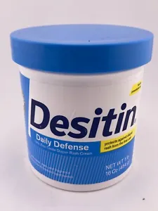 Desitin Daily Defense Baby Diaper Rash Cream with 13% Zinc Oxide 16 oz 06/2026 - Picture 1 of 1