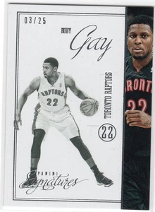 2012-13 Panini Signature Stars #400 Rudy Gay #03/25 - Imagen 1 de 1