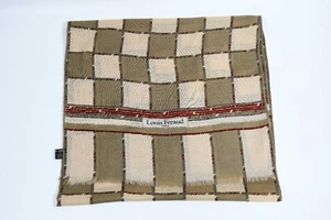 Louis Feraud Paris Vintage Wool Silk Scarf - Picture 1 of 6